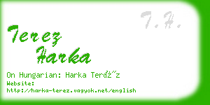 terez harka business card